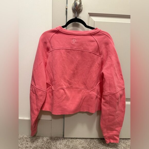 Lulu Lemon Large Pink Sweatshirt. 💕⚡️ - Picture 2 of 2